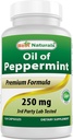 Best Naturals Pfefferminz Öl Bowel beruhigende Nahrungsergänzung, 250 mg, 120 Count
