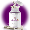 Vitamin D3 K2 5000 IU – Hohe Potenz D3 und K2 Beilage für Knochen, Herz- und Immununterstützung – Doctor Formuliert – 90 Easy-to-Swallow Capsules – Non-GMO, USA Made