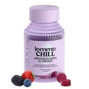 Lemme Chill Stress Relief Gummis mit 300mg KSM-66 Ashwagandha, Lemon Balm, Passionflower & Goji zur Unterstützung von Entspannung, Gesundem Cortisol & Sleep - Glutenfrei, Non-GMO, Mischbeere (60 Count)