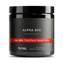 Toniiq Ultra High Purity Alpha GPC Kapseln - 600mg Konzentrierte Formel - 90%+ Highly Purified und Bioavailable Nootropic - 120 Kapseln Alpha GPC Supplement