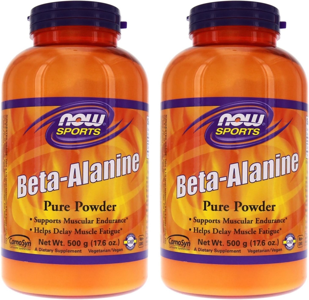 Maintenant Aliments Beta-Alanine - 500 g (17,6 oz.) 2 Pack