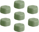 Cadence Travel Container - Pill Case Set - Magnetic Travel Capsules,Tagesmedizin Organizer für Pillen, Ergänzungen, & Vitamine - 7 Flex Smalls (0.56oz) für Wöchentliche Pille Organizer - Eucalyptus