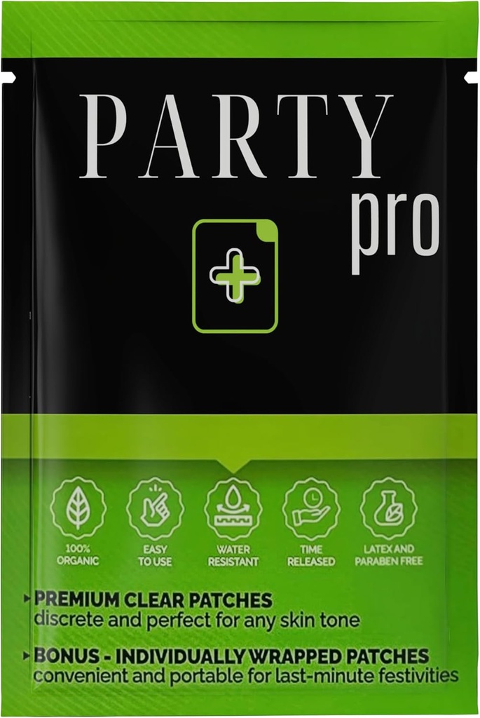 Party Pro Party Flush Patch - Klare, individuelle Party Smart Patches. Feiern Sie mit unserem Trusted Patch