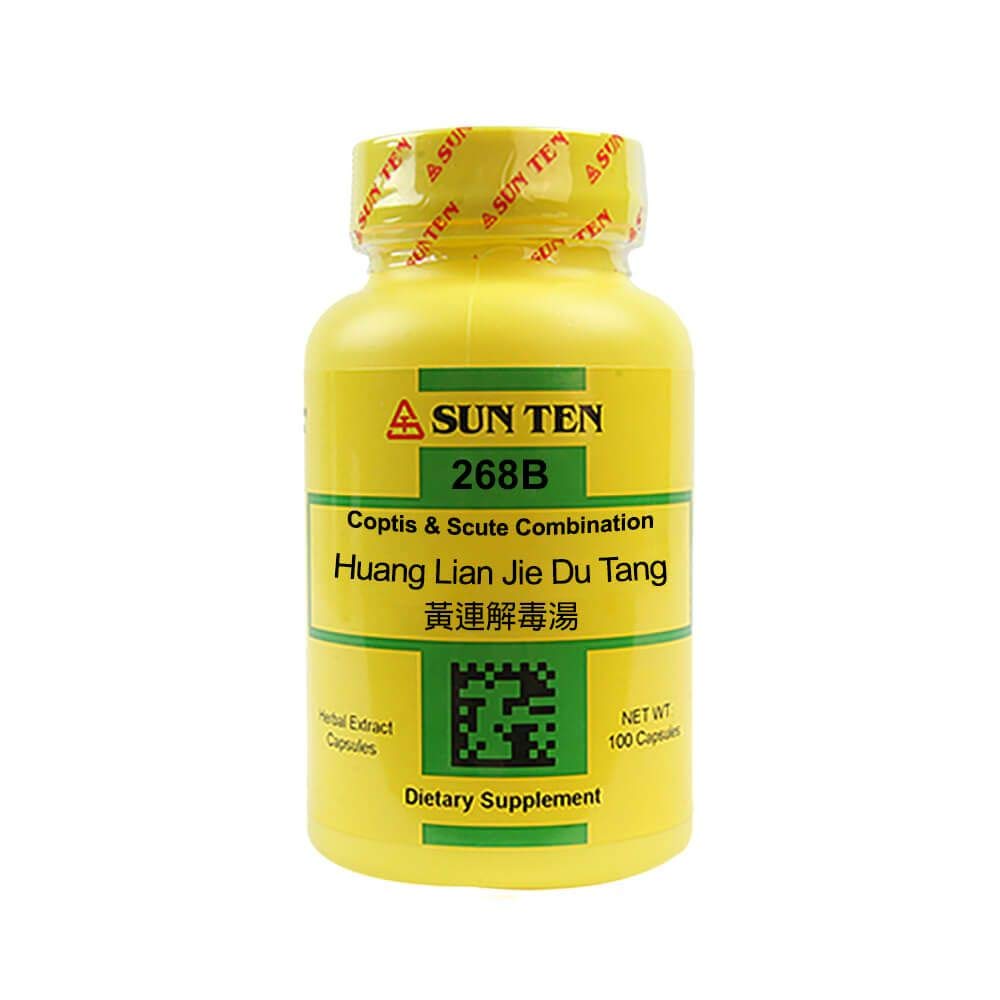 Sun Ten - Coptis & Scute Combination Capsules / Huang Lian Jie Du Tang /