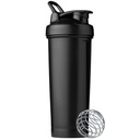 BlenderBottle Classic V2 Shaker Bottle Perfekt für Protein Shakes und Pre Workout, 32-Ounce, Schwarz
