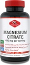Citrato di magnesio dei laboratori dell'Olympian, 400mg 33 Serve, Supporto Sistema nervoso sano, Muscolo e ossa, 100 capsule