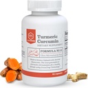 Nano Meda® Turmeric Curcumin mit Boswellia | 100% Bioverfügbar, patentiert Micronized Turmeric, Enhanced Absorption | Joint Support Supplement, 60 Count