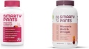 SmartyPants Gummy Multivitamin für Damen 50 und mehr: Omega 3 Fish Oil (EPA/DHA), Methylfolate & Women's Multivitamin Gummis: Omega 3 Fish Oil (EPA/DHA), Methylfolate, CoQ10