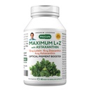 ANDREW LESSMAN Maximum L+Z mit Astaxanthin 60 Softgels - 12mg Lutein, 6mg Zeaxanthin, 4mg Astaxanthin. Hauptnährstoffe zur Unterstützung von Augen- und Gehirngesundheit und zur Förderung gesunder Vision.