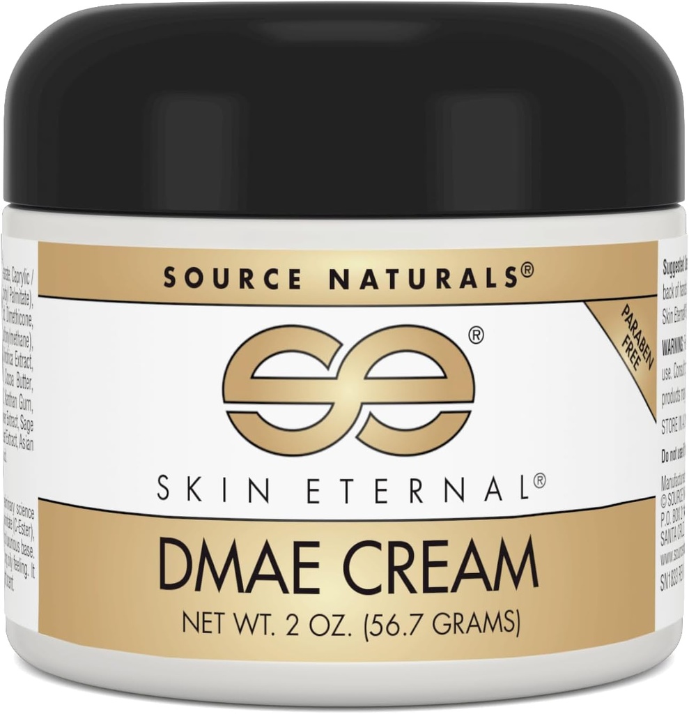 Source Naturelle Peau Eternal DMAE Crème, Sans Paraben - 2 oz