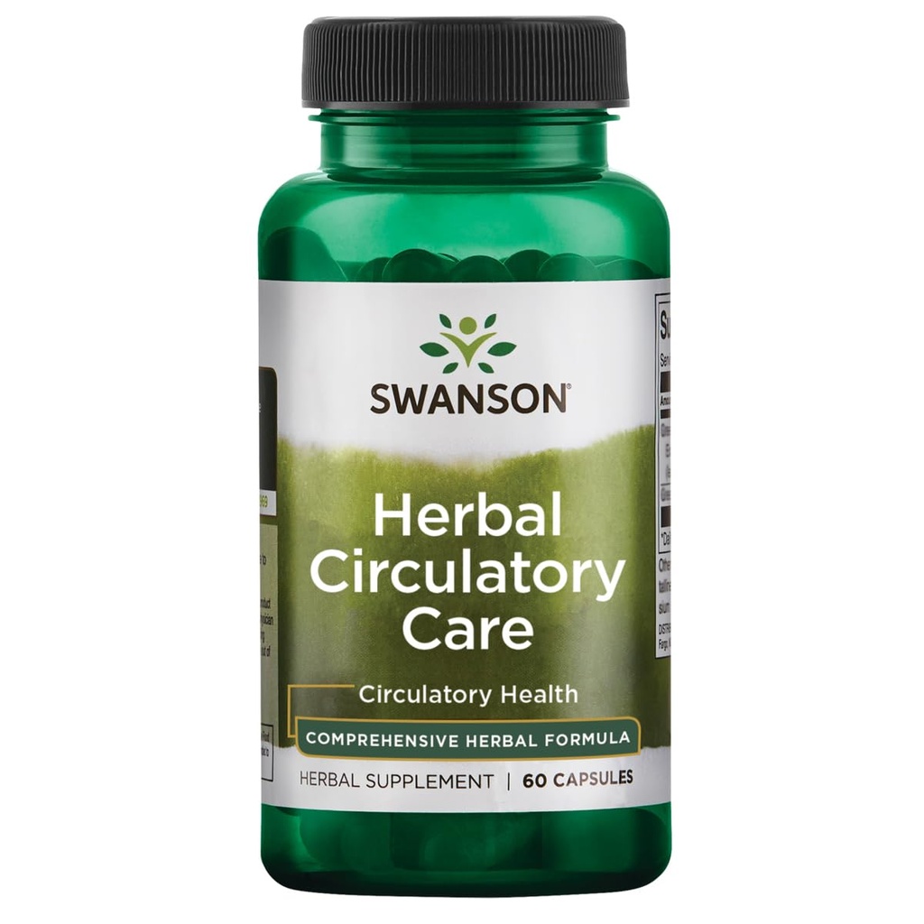 Swanson Full Spectrum Herbal Circulatory Care 60 Kapseln