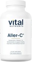 Vital Nährstoffe Aller-C | Vegan Respiratory und Sinus Function Support*s Isoquercitrin, Bromelain, Bioflavonoids, & Vitamin C | Gluten, Dairy, Soy Free Supplement | 200 Kapseln