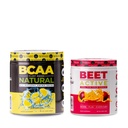 Nutrologie BCAA Poudre naturelle à base végétale BCAA, parfum de citronnade (30 portions) Abeille active, poudre naturelle avant l'entraînement, parfum de fruits de passion (30 portions)