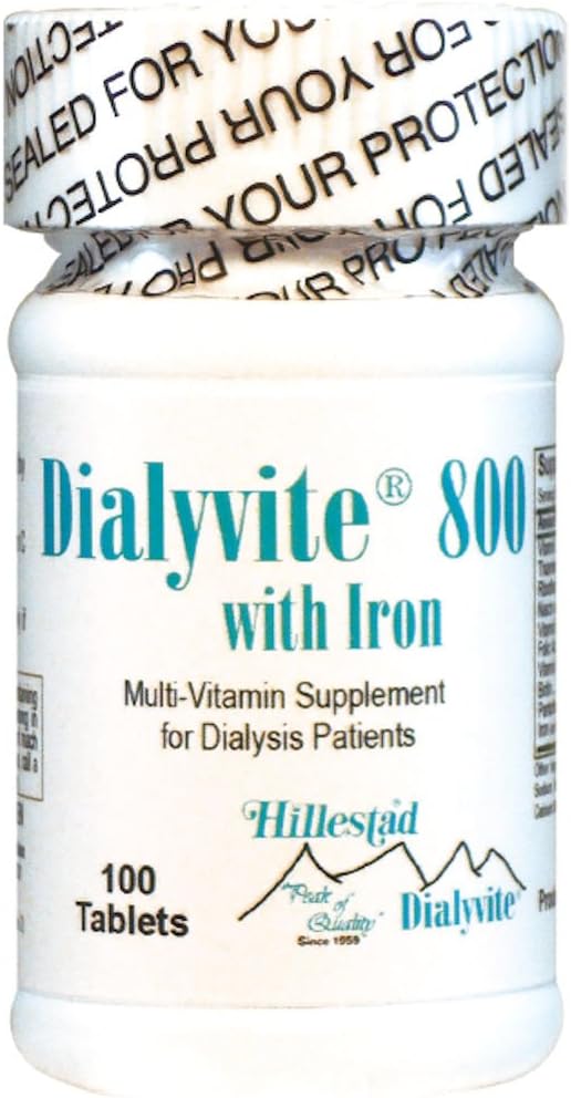 Dialyvite 800 mit Eisen - 100 Tabletten