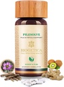 Biogetica Pilesolve natürliche Kräuterergänzung mit Licorice und Ginger - Non-GMO - 100% Vegan Ayurveda Ergänzung Pulver