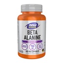 NOW Alimenti Nutrizione sportiva, Beta-Alanina 750 mg, Ritardi muscolari Fatigue*, Endurance*, 120 capsule di Veg