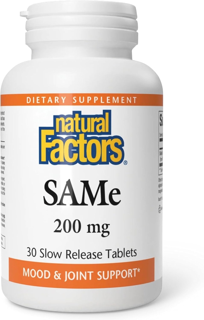 Natürliche Faktoren - gleiche 200mg, Joint & Mood Support, 30 Enteric Coated Tablets