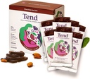 Tend quotidien meilleure barre de vitamines prénatales, faite avec des ingrédients organiques pour les mères enceintes et postpartum, comprend DHA, vitamine D, B, Choline, Folate - sel de mer au chocolat (7ct)