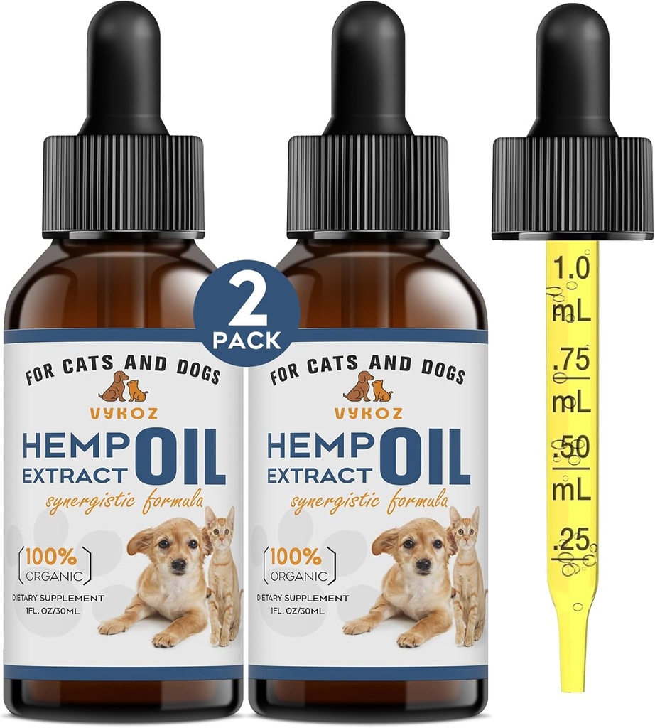 Hanföl für Hunde und Katzen