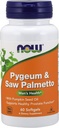 Pygeum & Saw Palmetto Extract, 25 mg/80 mg, 60 Sgels by Now Foods (Pack of 2)