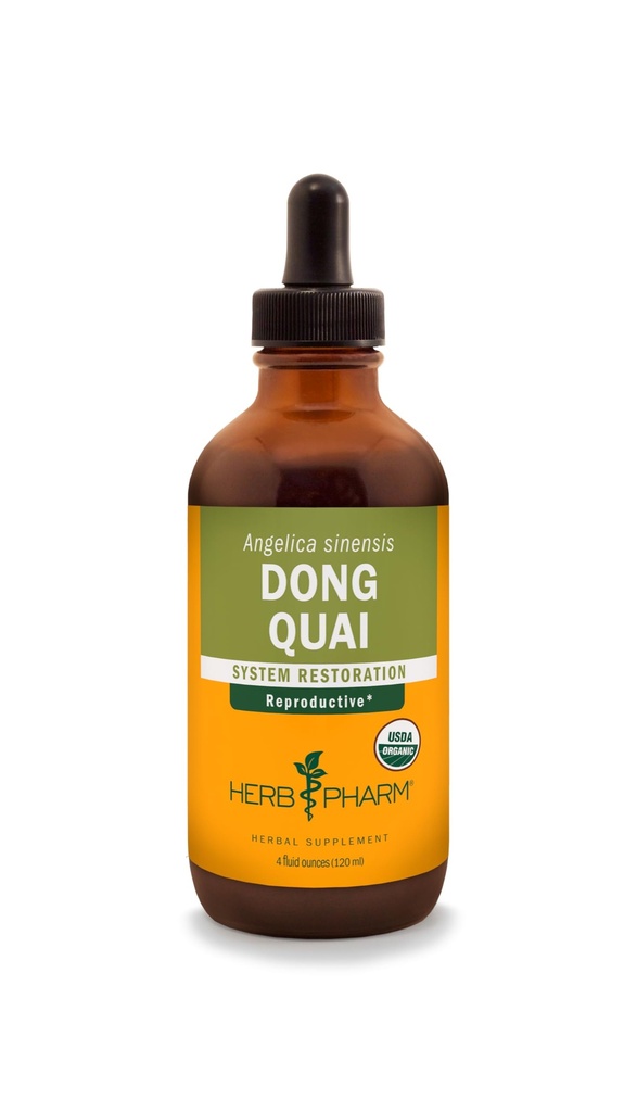Herb Pharm Dong Quai Liquid Extract for Female Reproductive System Support - 4 Once