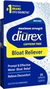 Relief sans caféine diurex, force maximale, soulagement de la consolation du ballon d'eau, jusqu'à 6 heures de soulagement, 24 comtes