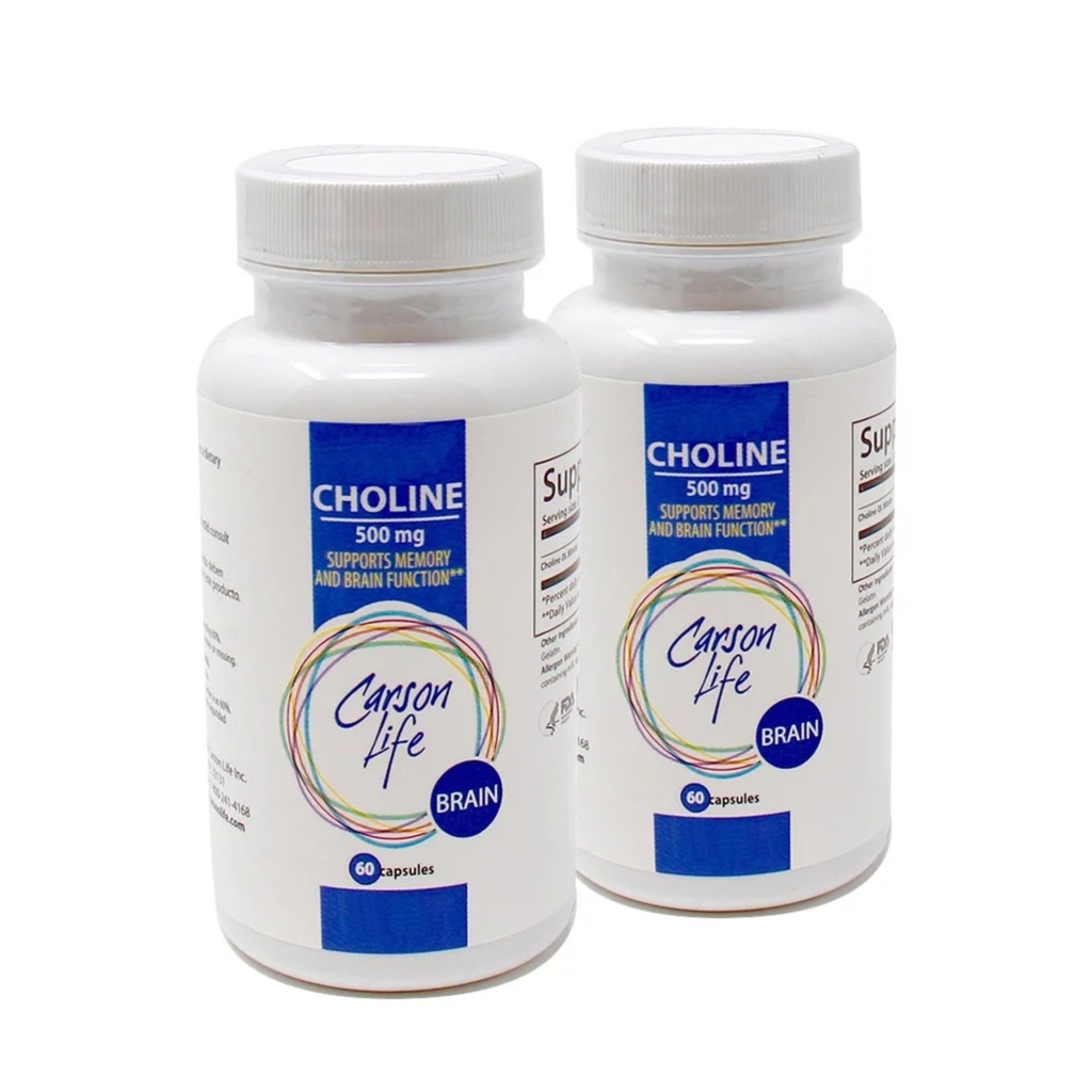 Carson Life Choline - 60 Capsule - 2 Pack