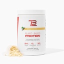 TB12 Pflanzenbasiertes Proteinpulver von Tom Brady, 24g Vegan Pea Protein, Low Sugar, Low Carb, Non-GMO, Meal Replacement, Keto Friendly, Paleo, Sugar Free, Vanilla Flavor (30 Portionen/2.12lbs)