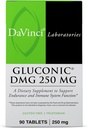 DAVINCI Labs Gluconic DMG 250mg - Hilft Immunsystem, Muskelfunktion, Herzgesundheit und Gehirngesundheit zu unterstützen - 90 Kautabletten (90 Servietten)