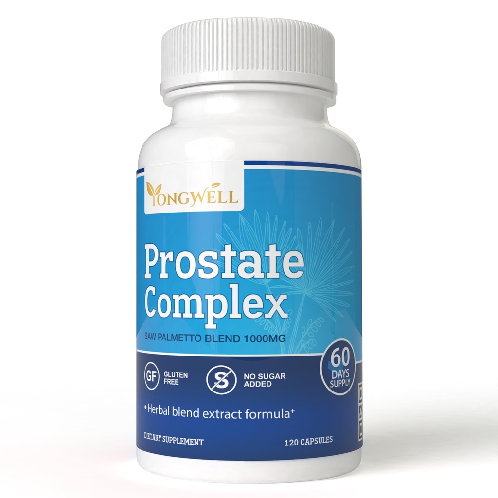 Complexe de la prostate, Saw Palmetto Blend 1000mg (120 Capsules)