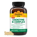 Country Life Coenzyme B-Complex with Methylfolate and B12, 240 Capsules