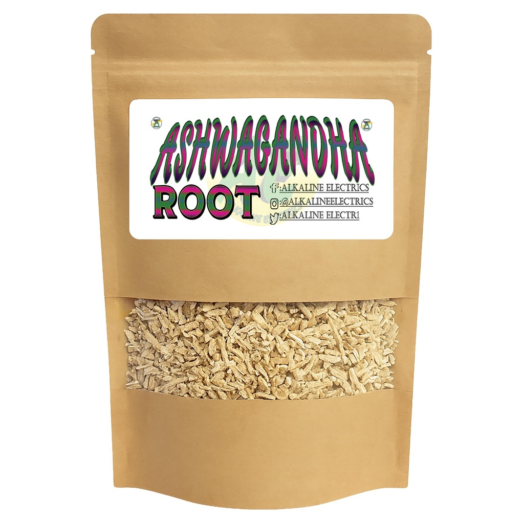 Ashwagandha Root | Withania Somnifera | Organically Grown in Oregon | Stress Relief | 100% Naturale e Non OGM | Pacchetto Risanamento per mantenere la freschezza | 1oz