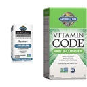 Garten des Lebens Dr. Formulierte Probiotika Platinum Serie Restore 200 Billion CFU & Vitamin B Complex - Vitamin Code Raw B Complex - 120 Vegan Kapseln