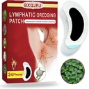 Patch de drainage lymphatique, Patch de ganglion lymphatique, Patch de drainage lymphatique, Patch de drainage lymphatique, Patch de ganglion lymphatique, Massage lymphatique(24PCS)
