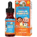 MaryRuth Organics CoComelon Vitamine D3 K2 gouttes liquides pour les tout-petits