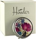 Designer Pill Box di Houder - Decorative Pill Case con Gift Box - Carry Your Meds in Style (Violets)