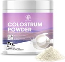 iMATCHME Polvere di colostrum bovino per la salute del fegato, supporto immunitario, recupero del muscolo e benessere, facile da mescolare erba polvere di bovino, livelli di ferro sani, crescita e riparazione, non OGM, 60 Serve