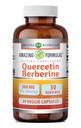 Amazing Formulas Quercetin Berberine | 250 Mg Berberine and 250 Mg Quercetin | Veggie Capsules Supplement | Non-GMO | Gluten Free | Made in USA (30 Count)