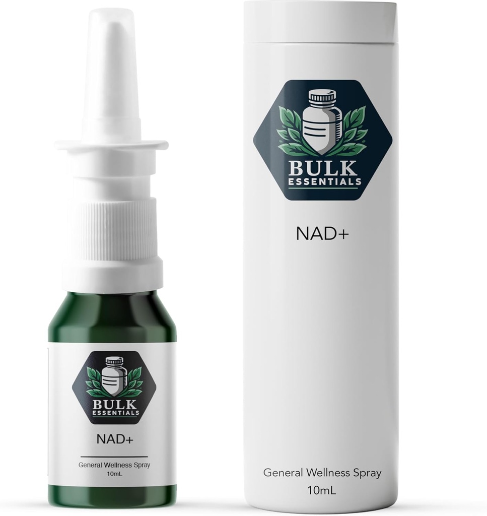 NAD+ Spray de 100 sprays Nicotinamide Adenine Dinucléotide de 5mg par spray pour soutenir le bien-être