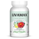 Maxi Health Livamax - Leber Formel - mit Milchdistel und Dandelion Wurzel - 120 Kapseln - Kosher