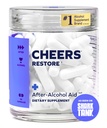 Cheers Restore | Ergänzung mit DHM + L-Cystein | Fühlen Sie sich besser nach dem Trinken und unterstützen Sie Ihre Liver | 12 Doses | Dihydromyricetin, Cystein, Prickly Pear, B-Vitamine, Ginger