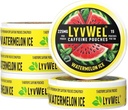 LyvWel 225mg Pouches d'énergie caféine – Paquet 5-Paquet de glace à la pastèque (75 Pouches) – Énergie rafraîchissante & Focus – Guarana-Enhanced Clean Boost for Workouts & Grind