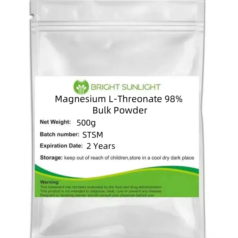 500g (1.1LB) Polvere Bulk di Magnesio L-Threonate 98%