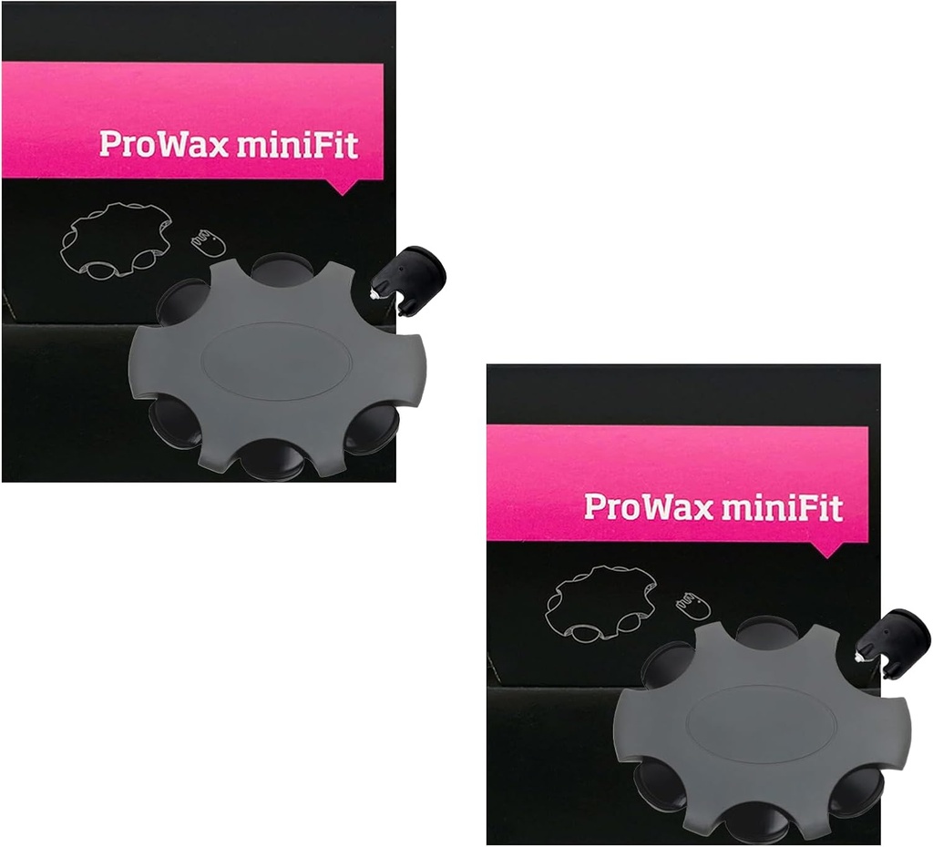 (12 Stück) Minifit Prowax Wax Guards Filter für Oticon Hörgeräte,Oticon Minifit Hörgeräte Ersatzteil Zubehör Reinigungsset Zubehör(2 Packungen)