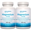 Magnesio Ossido 400mg [High Potency] Supplemento | 2 Pack - Totale 240 compresse