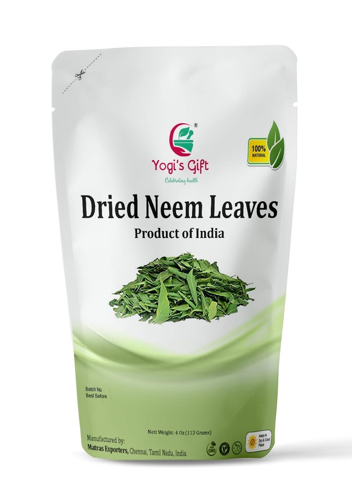 Yogis Cadeau de l'Inde Produit de l'Inde Azadirachta Indica Feuille de l'Inde