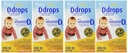 Ddrops Baby 400 Iu 90 Tropfen 0,08 Flüssigkeitsunze (4 Pack)