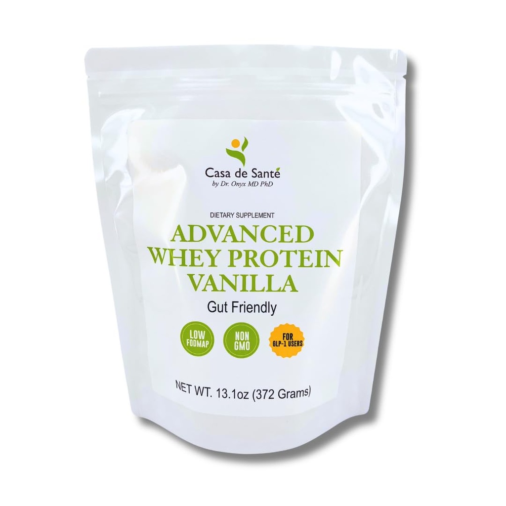 Polvere di proteina di dieta elementare di FODMAP GLP1 IBS & SIBO Keto Paleo|ProHydrolase Enzymes|Gluten Soy Sugar & Grain Free|Low Carb Whey Protein Isolate (WPI) Gut Friendly All Natural Vanilla