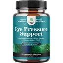 Natures Craft Eye Pressure Support mit Bilberry Extract - Vegan Eye Health Supplement für Erwachsene zur Druckentlastung mit Safran Ginkgo Niacin und mehr Vitaminen Vision Support - 30 Count
