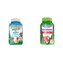 Vitafusion Fiber Well Fit Gummis 90 Count und Max Strength Melatonin Gummis 100 Count